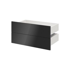 Sertar exterior, 45 x 75 cm, antracit, set 2 bucati GoodHome Atomia Sertar exterior, 45 x 75 cm, antracit, set 2 bucati GoodHome Atomia