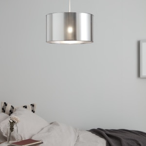 Lustra tip pendul, Argintiu, 42 W, 1 x E27 GoodHome Tectit Lustra tip pendul, Argintiu, 42 W, 1 x E27 GoodHome Tectit