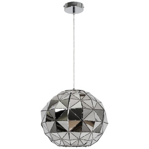 Lustra tip pendul, Argintiu, 28 W, 1 x E27 GoodHome Edasich Lustra tip pendul, Argintiu, 28 W, 1 x E27 GoodHome Edasich