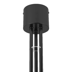 Lustra tip pendul, Negru, 60 W, 5 x E27 GoodHome Darrah Lustra tip pendul, Negru, 60 W, 5 x E27 GoodHome Darrah