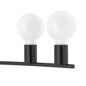 Lustra tip pendul, Negru, 60 W, 5 x E27 GoodHome Darrah Lustra tip pendul, Negru, 60 W, 5 x E27 GoodHome Darrah