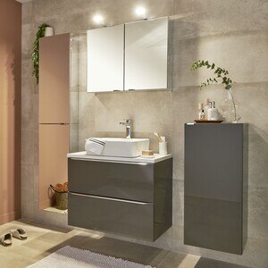Masca lavoar GoodHome Imandra, suspendata, 80 x 45 x 60 cm, taupe Masca lavoar GoodHome Imandra, suspendata, 80 x 45 x 60 cm, taupe
