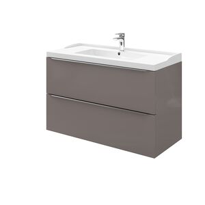 Masca lavoar GoodHome Imandra, suspendata, 100 x 45 x 60 cm, taupe Masca lavoar GoodHome Imandra, suspendata, 100 x 45 x 60 cm, taupe