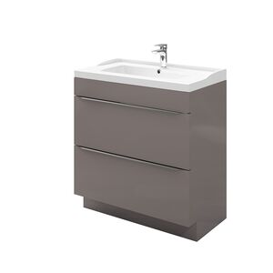 Masca lavoar GoodHome Imandra, 80 x 45 x 82 cm, taupe Masca lavoar GoodHome Imandra, 80 x 45 x 82 cm, taupe
