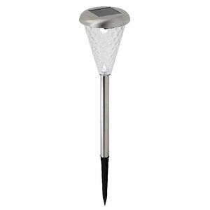 Lampa solara LED, 0.06W, IP44, argintiu, 1 bucata Lampa solara LED, 0.06W, IP44, argintiu, 1 bucata