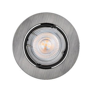 Set 10 spoturi LED, 3.9W, 230lm, 2700K, crom Set 10 spoturi LED, 3.9W, 230lm, 2700K, crom