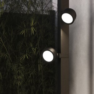 Accesoriu lampa exterioara cu magnet BLOOMA Dalzel, 20 x 2 x 2.2 cm, negru Accesoriu lampa exterioara cu magnet BLOOMA Dalzel, 20 x 2 x 2.2 cm, negru