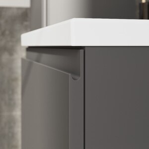 Masca lavoar GoodHome Levanna, suspendata, 60 x 45 x 48 cm, gri Masca lavoar GoodHome Levanna, suspendata, 60 x 45 x 48 cm, gri