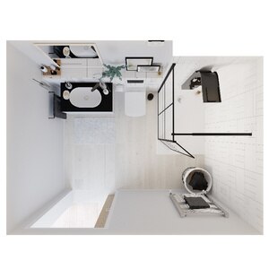 Masca lavoar GoodHome Levanna, suspendata, 80 x 45 x 48 cm, alb Masca lavoar GoodHome Levanna, suspendata, 80 x 45 x 48 cm, alb