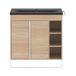 Masca lavoar GoodHome Maza, MDF, 85 x 36 x 82 cm, natur Masca lavoar GoodHome Maza, MDF, 85 x 36 x 82 cm, natur
