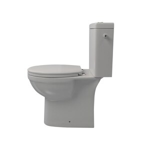 Set vas WC Thasos, portelan, rezervor 6 l, capac SoftClose, alb Set vas WC Thasos, portelan, rezervor 6 l, capac SoftClose, alb