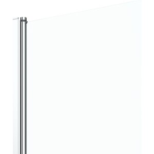 Paravan cada Cooke & Lewis Arkell, 75 x 130 cm, sticla securizata 4mm, profil argintiu Paravan cada Cooke & Lewis Arkell, 75 x 130 cm, sticla securizata 4mm, profil argintiu