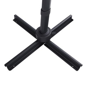 Umbrela de exterior GOODHOME Corby, 3 x 3m, negru Umbrela de exterior GOODHOME Corby, 3 x 3m, negru