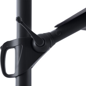 Umbrela de exterior GOODHOME Brindisi, 3.5m, negru Umbrela de exterior GOODHOME Brindisi, 3.5m, negru