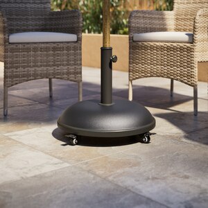 Suport umbrela Brescia, 44.5 x 50 cm, negru Suport umbrela Brescia, 44.5 x 50 cm, negru