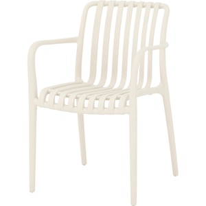 Scaun terasa Timbo, plastic, 55 x 58 x 81 cm, alb Scaun terasa Timbo, plastic, 55 x 58 x 81 cm, alb