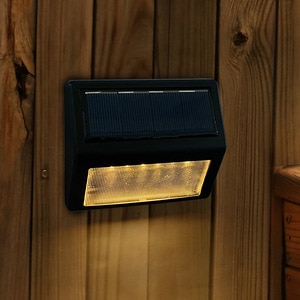 Aplica solara, 0.055 W, 3000K, negru Aplica solara, 0.055 W, 3000K, negru