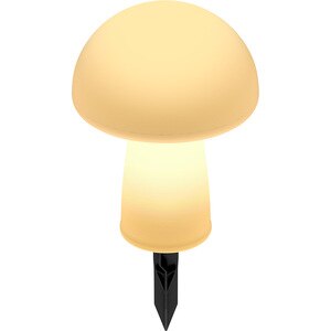 Lampa solara ciuperca RGB, 0.32 W, IP44, alb Lampa solara ciuperca RGB, 0.32 W, IP44, alb