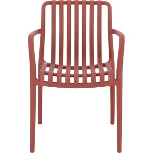 Scaun terasa Timbo, plastic, 55 x 58 x 81 cm, rosu Scaun terasa Timbo, plastic, 55 x 58 x 81 cm, rosu