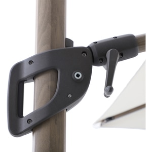 Umbrela de exterior GOODHOME Corby, LED, 3 x 3m, alb Umbrela de exterior GOODHOME Corby, LED, 3 x 3m, alb