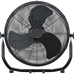Ventilator industrial de podea, 3 trepte viteza, 45cm, 120W, negru Ventilator industrial de podea, 3 trepte viteza, 45cm, 120W, negru