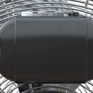 Ventilator industrial de podea, 3 trepte viteza, 45cm, 120W, crom Ventilator industrial de podea, 3 trepte viteza, 45cm, 120W, crom