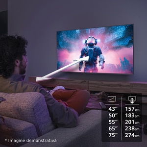 Televizor LED Smart PHILIPS 50PUS7000, Ultra HD 4K, HDR10+, 126cm Televizor LED Smart PHILIPS 50PUS7000, Ultra HD 4K, HDR10+, 126cm
