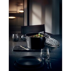 Oala WMF Fusiontec Aromatic 515345290, 6.2l, 24cm, negru Oala WMF Fusiontec Aromatic 515345290, 6.2l, 24cm, negru