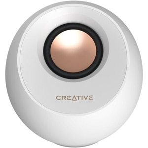 Boxe CREATIVE Pebble Pro, 2.0, 10W, Bluetooth, RGB, alb Boxe CREATIVE Pebble Pro, 2.0, 10W, Bluetooth, RGB, alb
