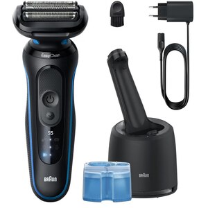 Aparat de ras BRAUN Series 5 52-B7000CC, acumulator, autonomie 50 min, negru Aparat de ras BRAUN Series 5 52-B7000CC, acumulator, autonomie 50 min, negru