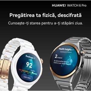 Smartwatch HUAWEI Watch 6 Pro Space Edition, 46mm, LTE, Wi-Fi, Android/iOS, Black Smartwatch HUAWEI Watch 6 Pro Space Edition, 46mm, LTE, Wi-Fi, Android/iOS, Black