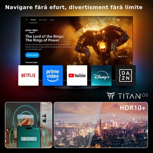 Televizor LED Smart PHILIPS 55PUS7000, Ultra HD 4K, HDR10+, 139cm Televizor LED Smart PHILIPS 55PUS7000, Ultra HD 4K, HDR10+, 139cm