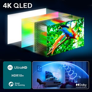 Televizor QLED Smart PHILIPS 55PUS9010, Ultra HD 4K, HDR10+, 139cm Televizor QLED Smart PHILIPS 55PUS9010, Ultra HD 4K, HDR10+, 139cm