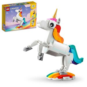LEGO Creator 3in1: Unicorn magic 31140, 7 ani+, 145 piese LEGO Creator 3in1: Unicorn magic 31140, 7 ani+, 145 piese