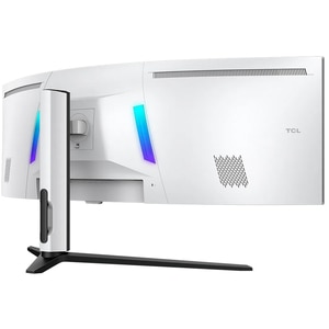 Monitor curbat QD-Mini LED Fast-HVA TCL 57R94, 57", Dual-UHD, 120Hz, FreeSync Premium, alb-negru Monitor curbat QD-Mini LED Fast-HVA TCL 57R94, 57", Dual-UHD, 120Hz, FreeSync Premium, alb-negru