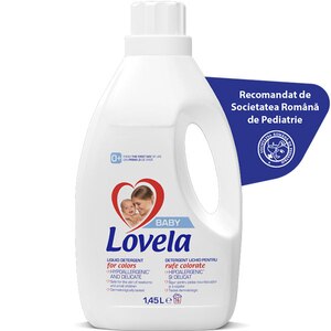 Detergent lichid LOVELA Baby Color, 1.45 l, 16 spalari Detergent lichid LOVELA Baby Color, 1.45 l, 16 spalari