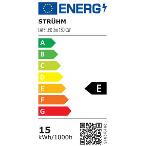 Banda LED SMD Struhm, 14.4W, 1260lm, 3m, IP20, alb rece Banda LED SMD Struhm, 14.4W, 1260lm, 3m, IP20, alb rece