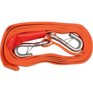 Franghie impletita pentru tractare VOREL, capacitate 1500 kg, 4 m, polipropilena, portocaliu Franghie impletita pentru tractare VOREL, capacitate 1500 kg, 4 m, polipropilena, portocaliu