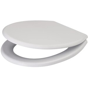 Capac WC President, polipropilena, inchidere simpla, 45 x 37 cm, alb Capac WC President, polipropilena, inchidere simpla, 45 x 37 cm, alb