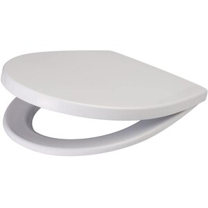 Capac WC CERSANIT Delfi, antibacterian, polipropilena, 36.5 x 44 cm, alb Capac WC CERSANIT Delfi, antibacterian, polipropilena, 36.5 x 44 cm, alb