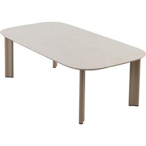 Masa terasa LIVINTWIST Scroll, aluminiu, 240 x 120 x 75 cm, taupe Masa terasa LIVINTWIST Scroll, aluminiu, 240 x 120 x 75 cm, taupe