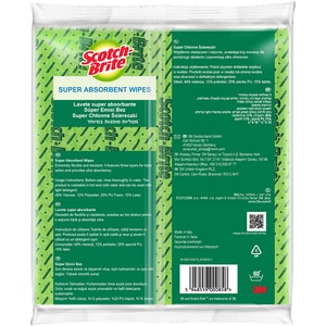 Laveta absorbanta SCOTCH-BRITE MMLA1500, 3 bucati, verde Laveta absorbanta SCOTCH-BRITE MMLA1500, 3 bucati, verde
