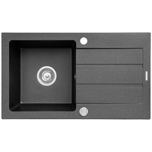 Pachet chiuveta PYRAMIS Econom, 1 cuva, picurator reversibil, compozit granit + baterie, negru Pachet chiuveta PYRAMIS Econom, 1 cuva, picurator reversibil, compozit granit + baterie, negru