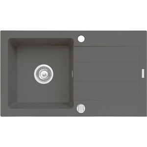 Pachet chiuveta PYRAMIS Altexia Joy 76, 1 cuva, picurator reversibil, compozit granit + baterie, gri Pachet chiuveta PYRAMIS Altexia Joy 76, 1 cuva, picurator reversibil, compozit granit + baterie, gri