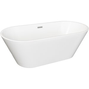 Cada baie freestanding Bresi Well, acril, 170 x 75 x 58 cm, alb Cada baie freestanding Bresi Well, acril, 170 x 75 x 58 cm, alb