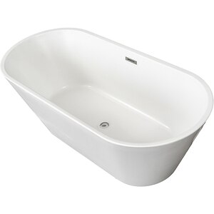 Cada baie freestanding Bresi Well, acril, 170 x 75 x 58 cm, alb Cada baie freestanding Bresi Well, acril, 170 x 75 x 58 cm, alb
