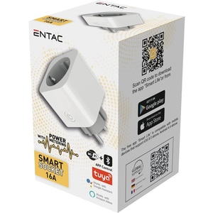 Adaptor priza ENTAC ES-SSAPM-WIBLE, 3680W, IP20, alb Adaptor priza ENTAC ES-SSAPM-WIBLE, 3680W, IP20, alb