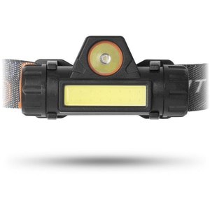 Lanterna LED frontala ENTAC EHL-3W-180R, 120LM, IP65, negru Lanterna LED frontala ENTAC EHL-3W-180R, 120LM, IP65, negru