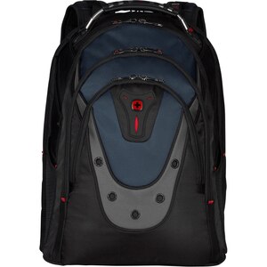 Rucsac laptop WENGER Ibex, 17", negru-albastru Rucsac laptop WENGER Ibex, 17", negru-albastru