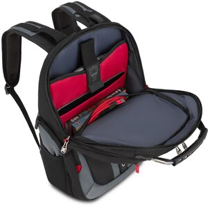 Rucsac laptop WENGER Pegasus, 17", negru-gri Rucsac laptop WENGER Pegasus, 17", negru-gri